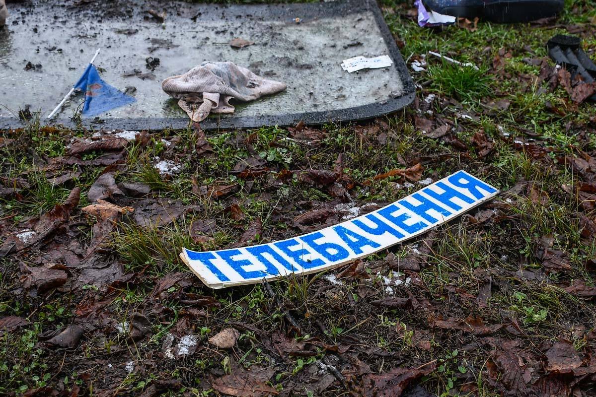 В машине перевозили телевизионщиков