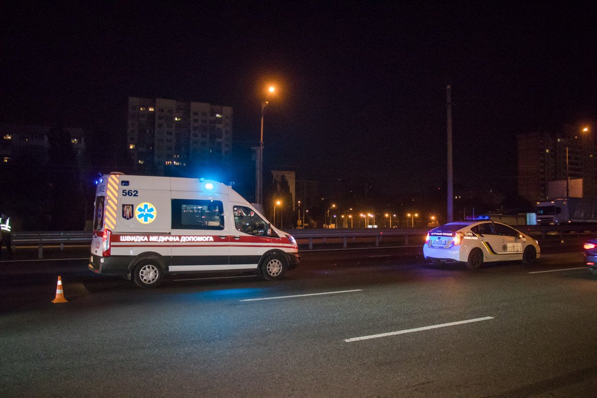 ДТП произошло на Большой Окружной