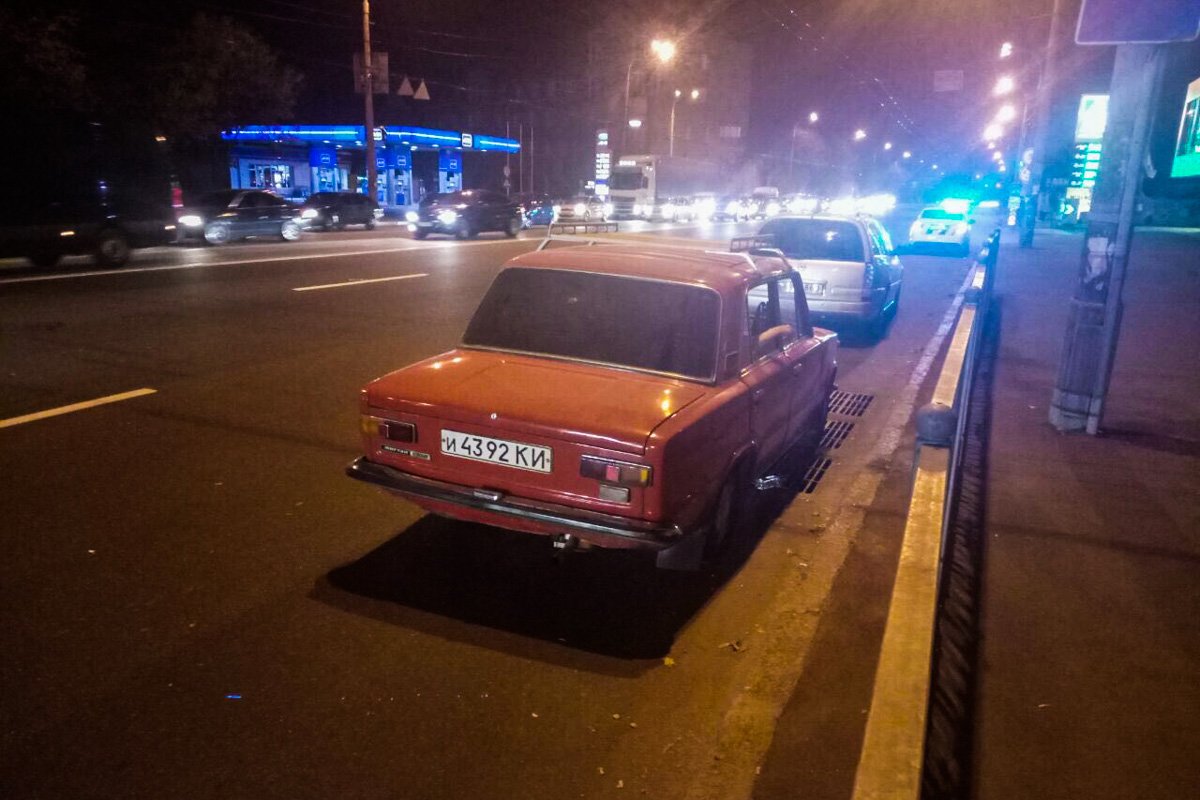 Водитель ВАЗ-2101 совершил ДТП и пытался скрыться
