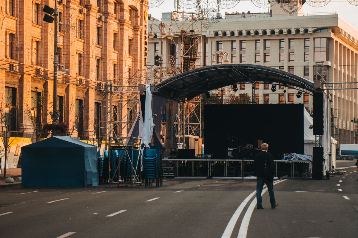 Еще одна сцена на Крещатике Еще одна сцена на Крещатике