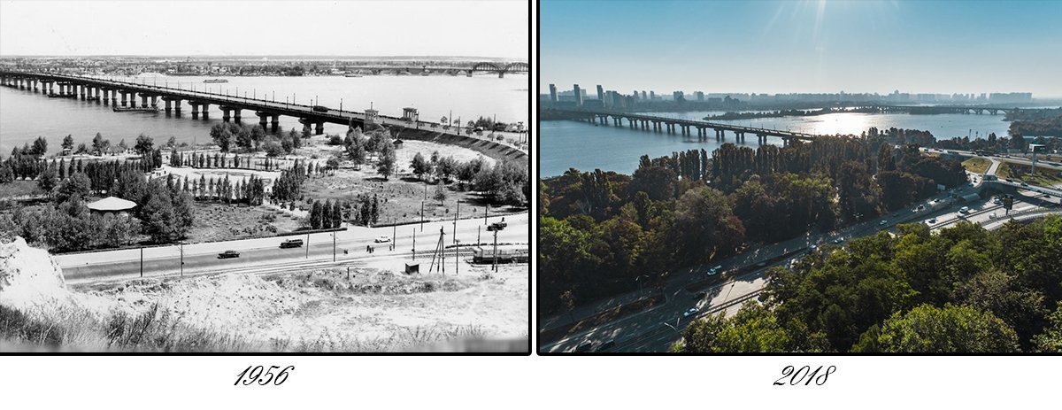 Тот случай, когда преобразился не только мост, а и окружающая среда