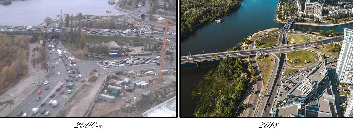 Это первый мост через Днепр, который был построен в послевоенное время