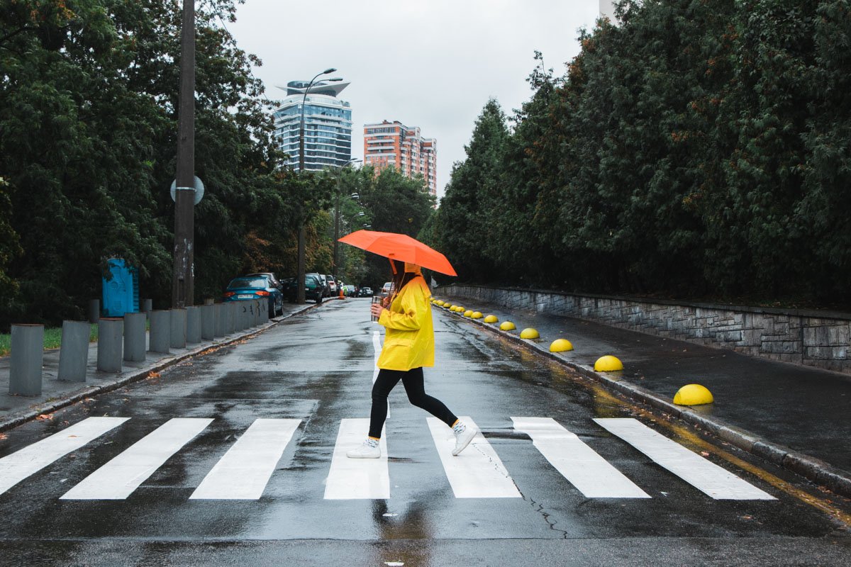 В каждом уголке Киева можно найти что-то красочное