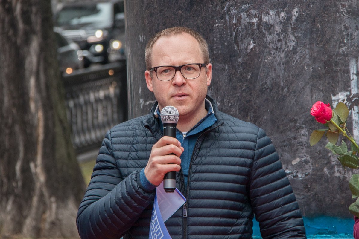 К мероприятию присоединился директор Департамента информационно-коммуникационных технологий КГГА Юрий Назаров