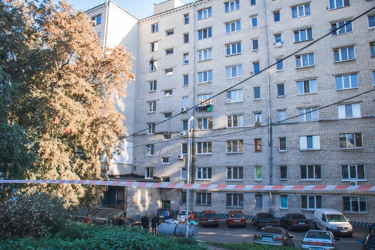 В воскресенье, 30 сентября, в Киеве по адресу улица Елены Телиги, 57 произошел пожар