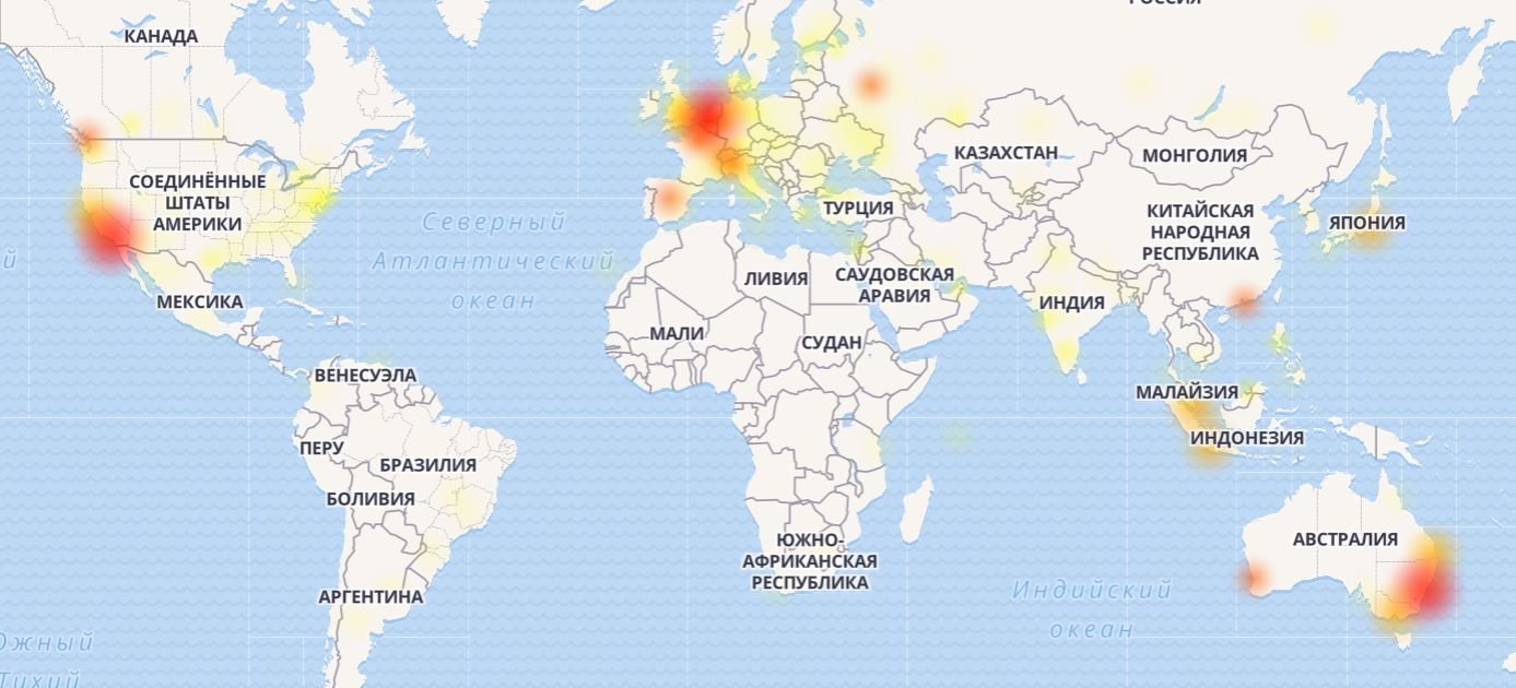Карта сбоя Карта сбоя