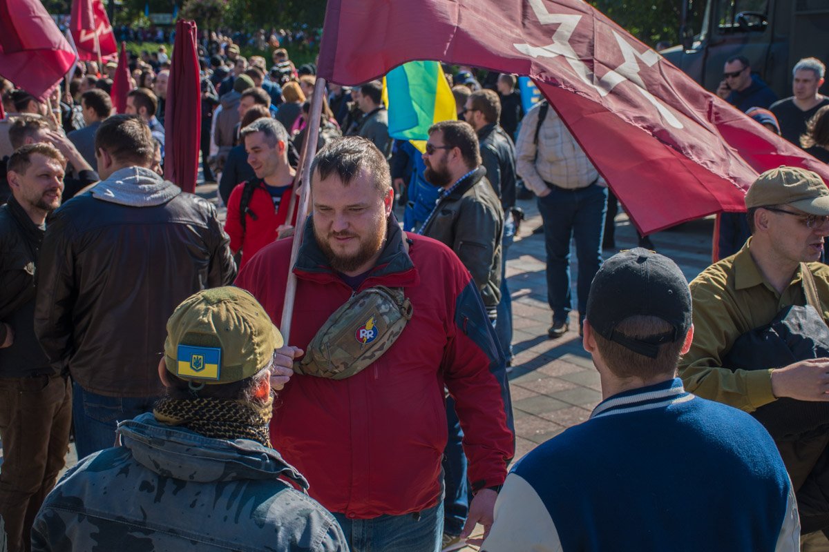 Марш следовал от парка имени Тараса Шевченко