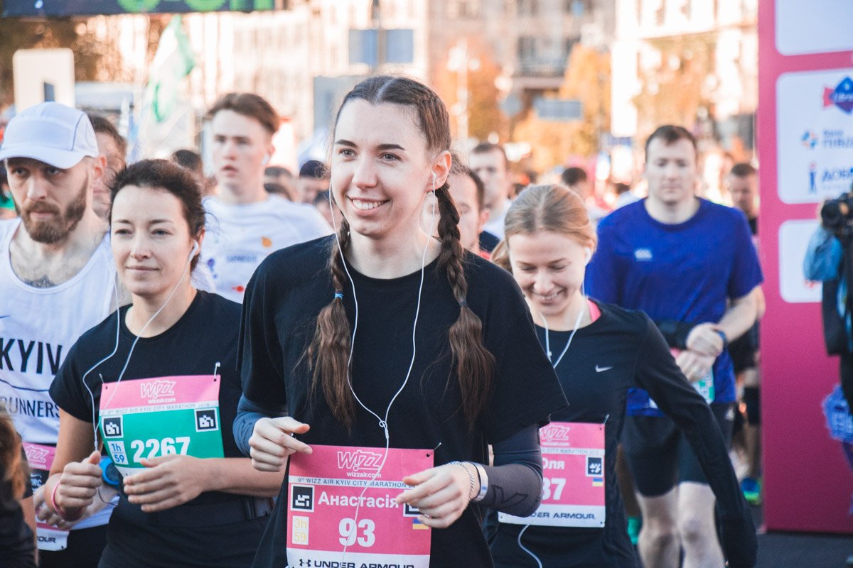 Забег стартовал с Майдана Независимости Забег стартовал с Майдана Независимости