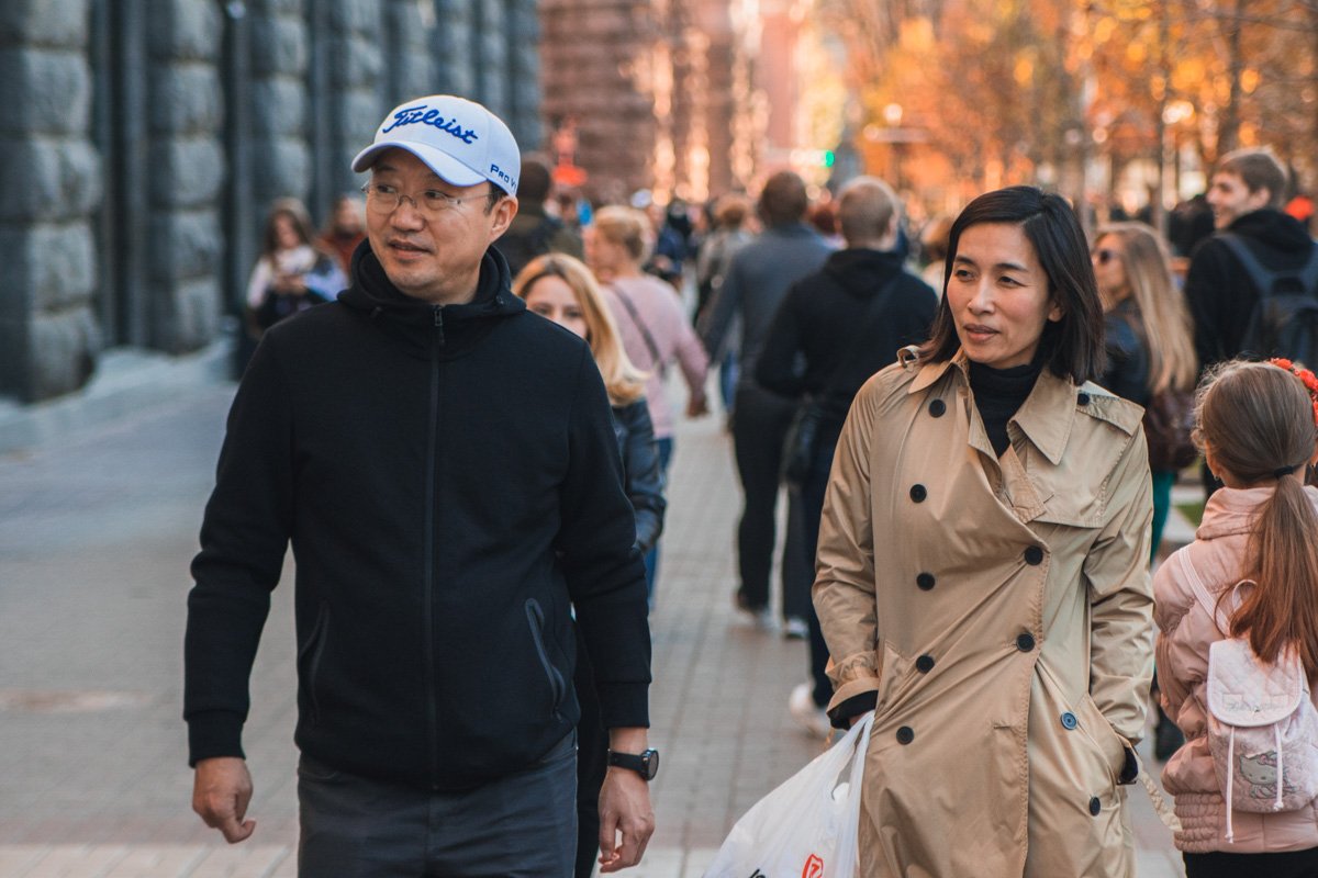 В такую погоду можно гулять часами