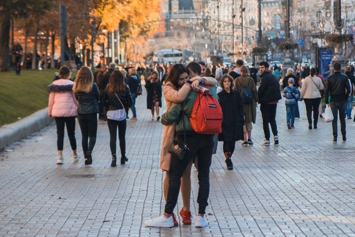 Главное, чтобы в огромном городе у вас был родной человек