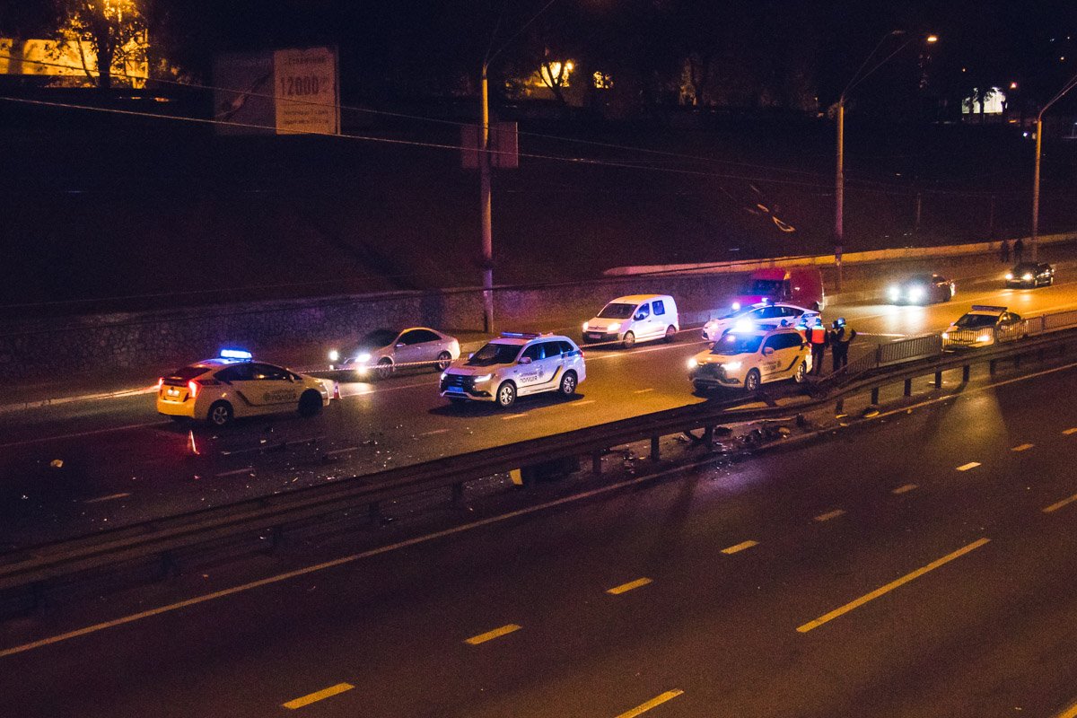 Из-за ДТП часть проспекта Победы перекрыта