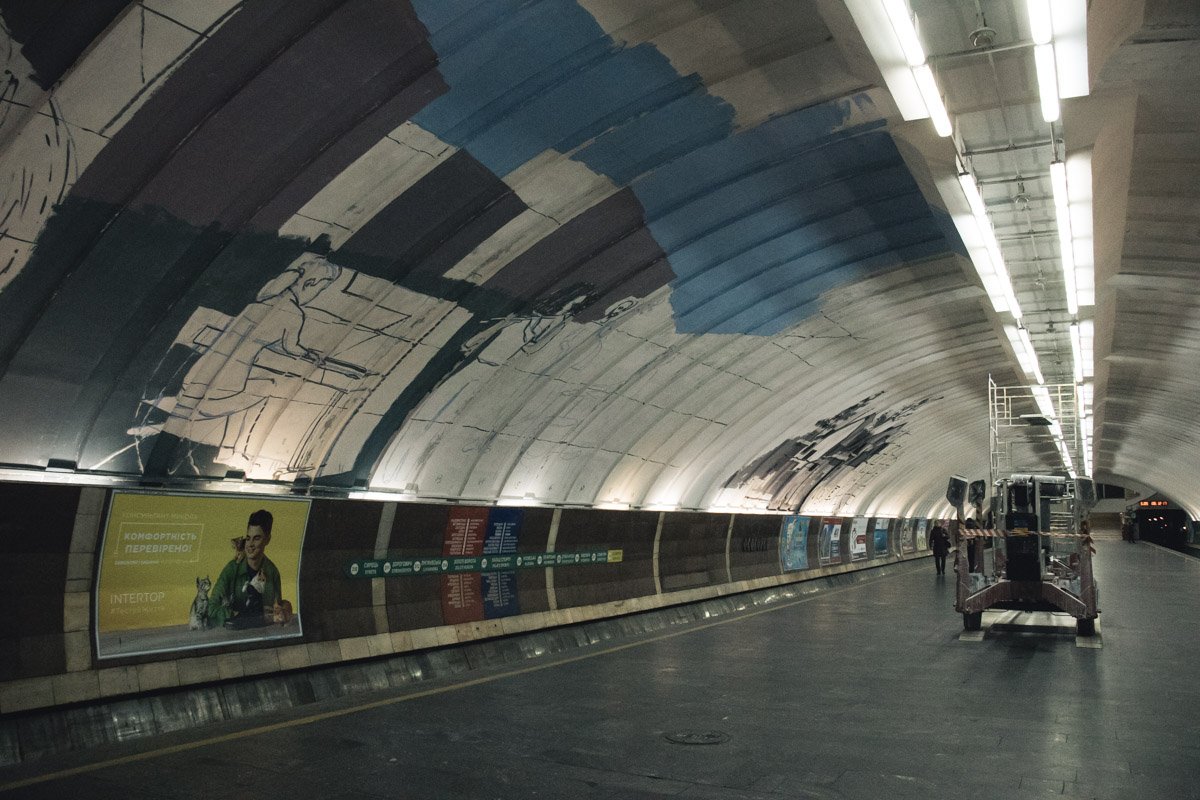 Художники Аполло Торрес и Мэтью Доун уже начали работу над муралом