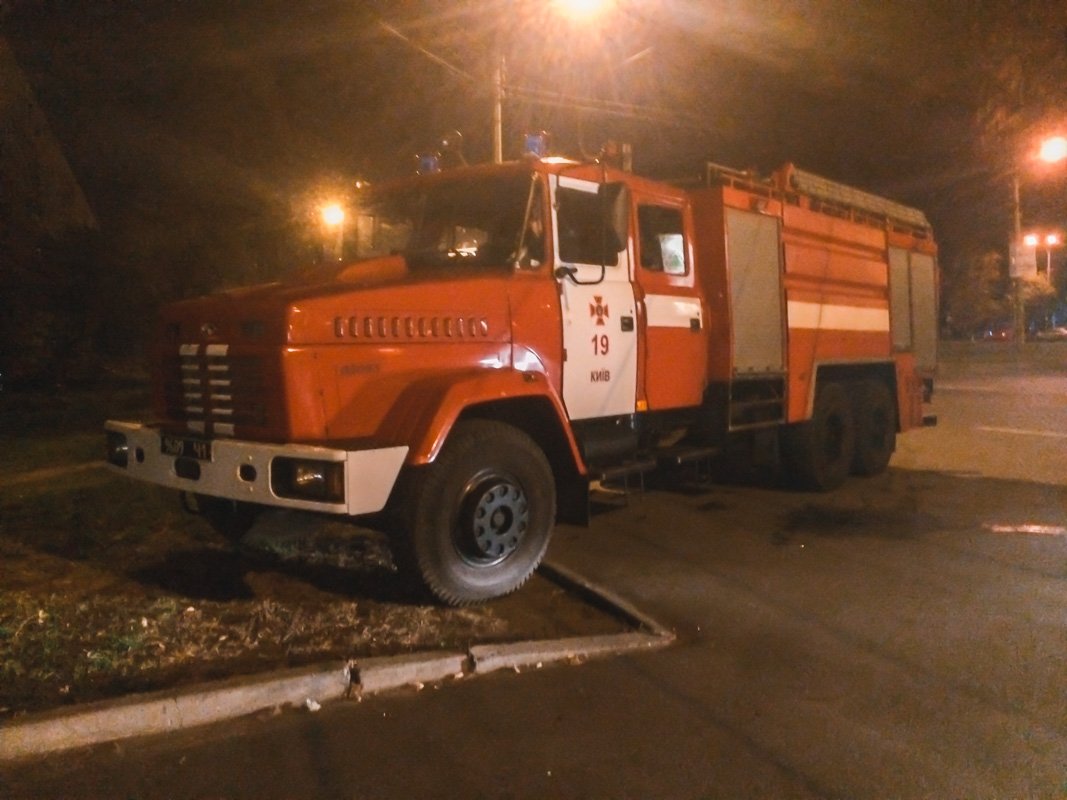 Пожар удалось локализовать около 00:31