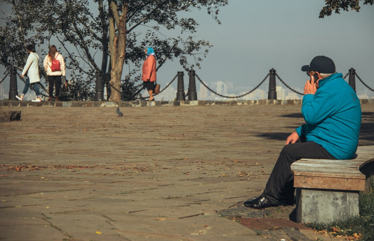 Осенние виды города