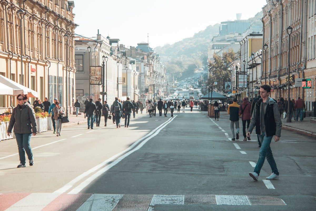 Погода дарит возможность насладится солнечным Киевом как можно дольше