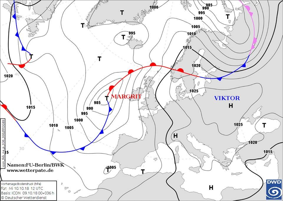 Антициклон Виктор в Украине