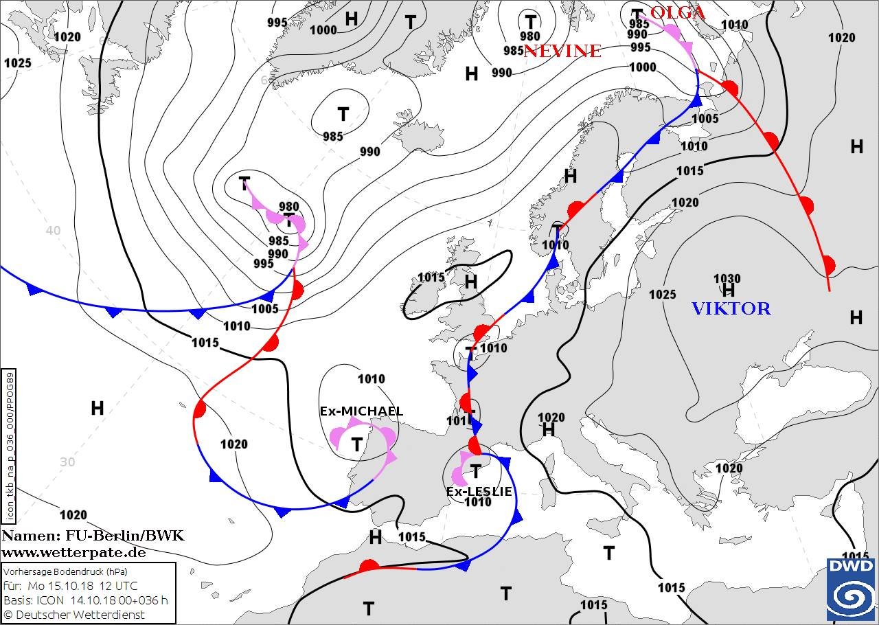 В Украину пришел антициклон