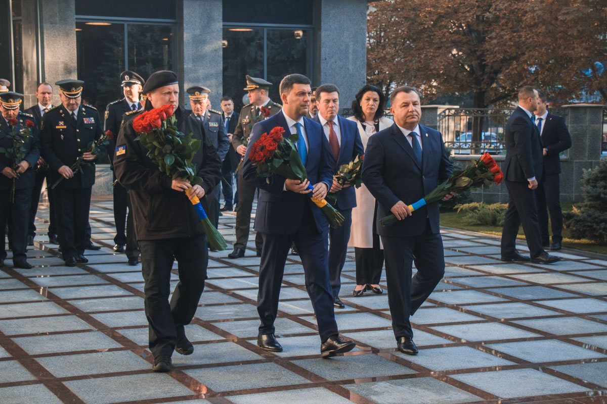 На открытии присутствовал премьер-министр Украины Владимир Гройсман