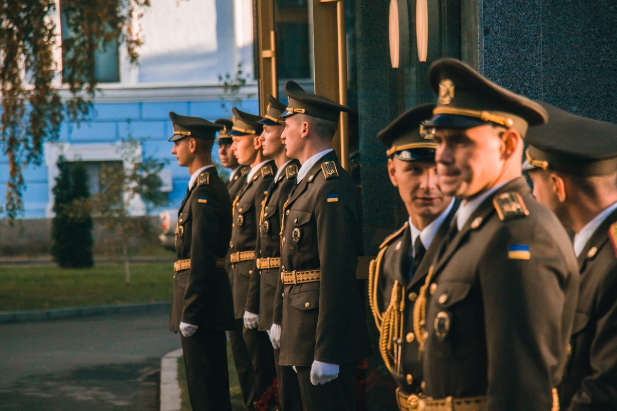 Военнослужащие провели День защитника на территории Минобороны