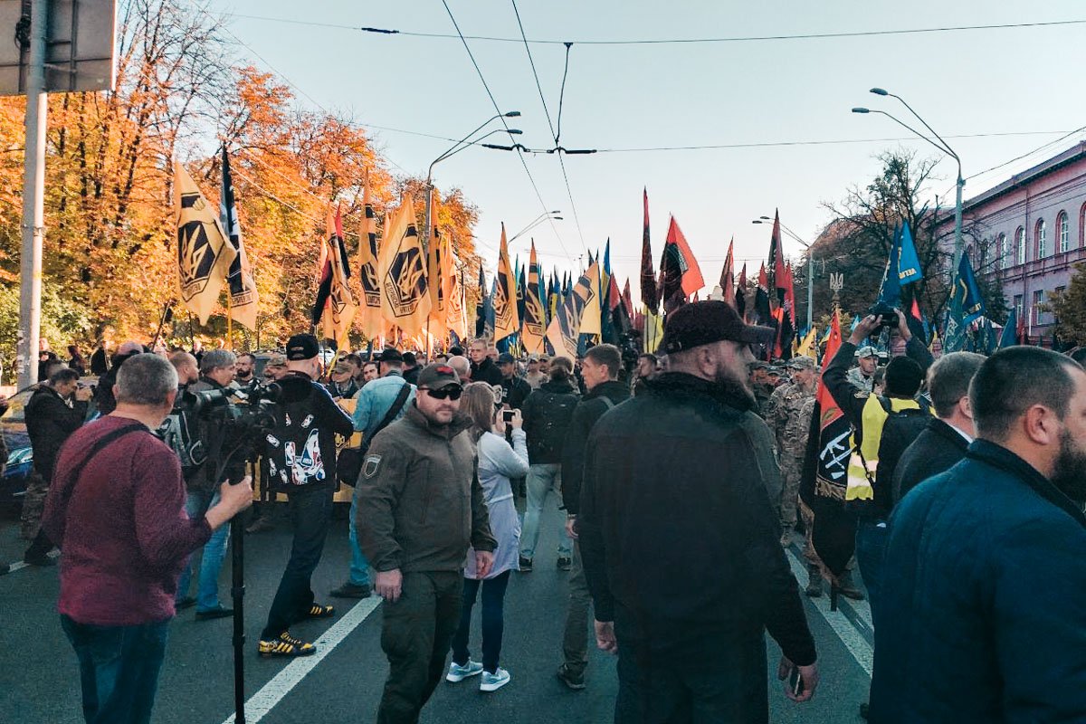 Начало шествия Начало шествия