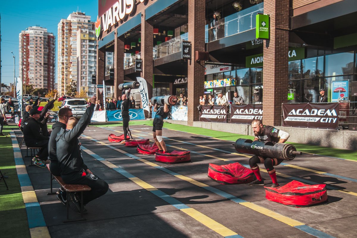 В Киеве прошло соревнование по стронгмену-2018