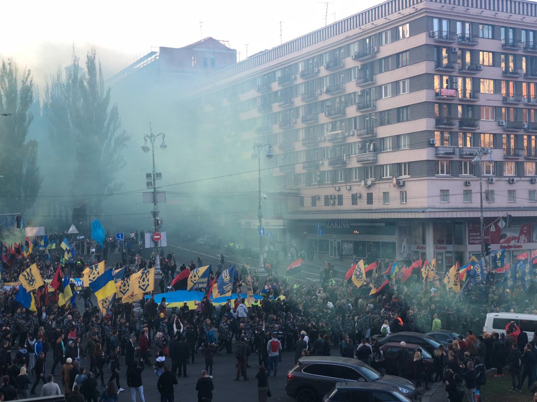 Столица в облаке дыма