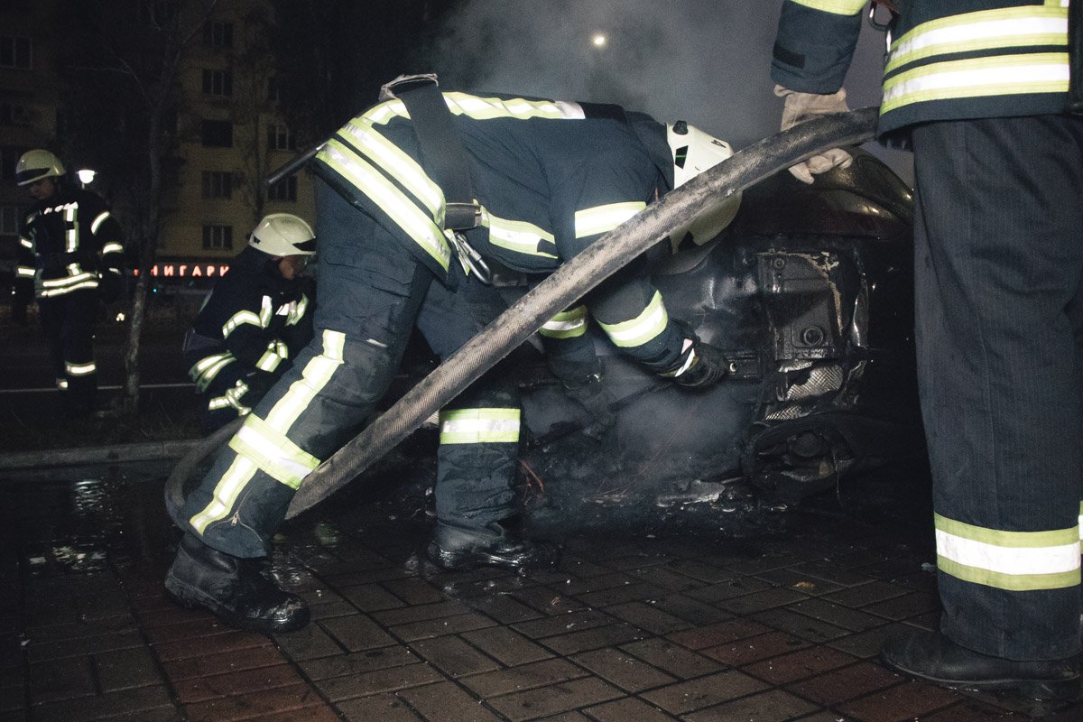 Причиной возгорания стал неисправный мотор