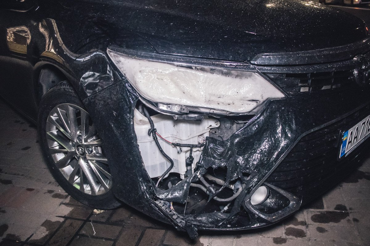 Автомобиль всегда был припаркован на одном и том же месте