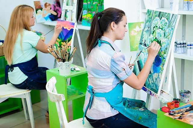 На мастер-классе можно получить душевное успокоение и вдохновение, забыв обо всех проблемах