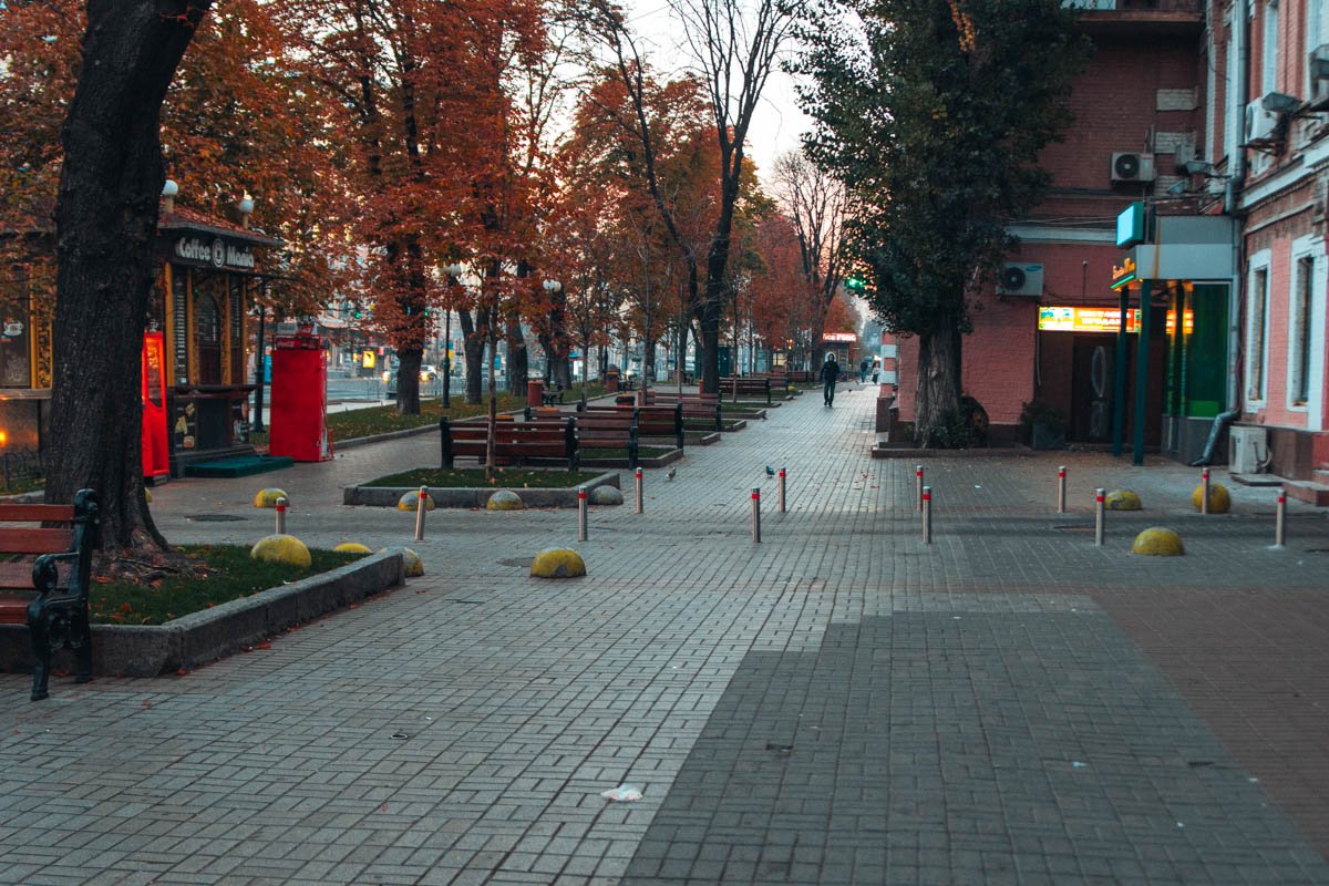 По центру столицы гуляют одинокие странники По центру столицы гуляют одинокие странники