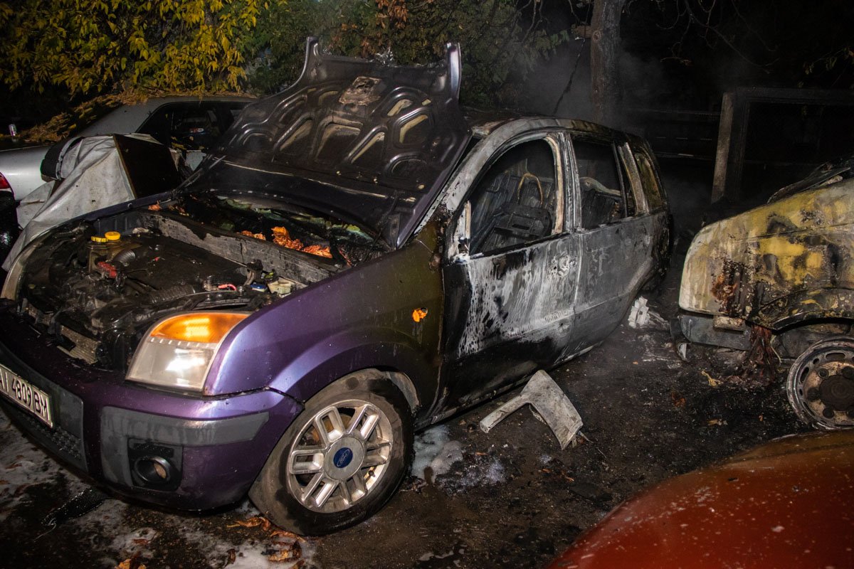 Горел Ford Fusion