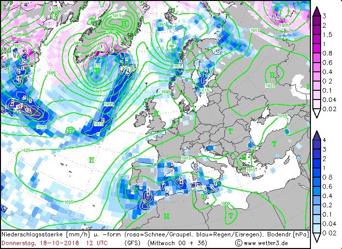 В Украину идет похолодание