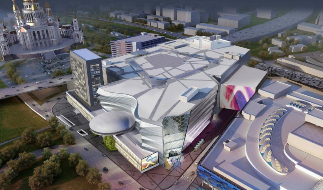 Застройщик опубликовал план и визуализацию торгового центра