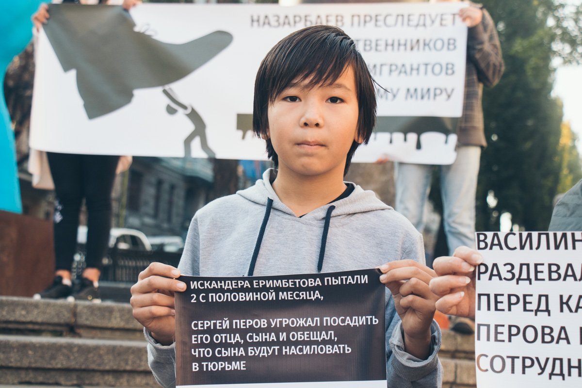 С протестующими общались прохожие, акция прошла без инцидентов 