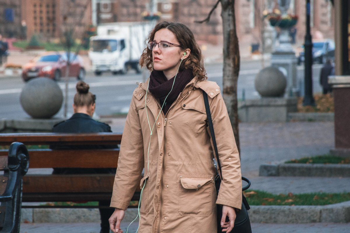 Жители Киева мечтают о продолжении бабьего лета