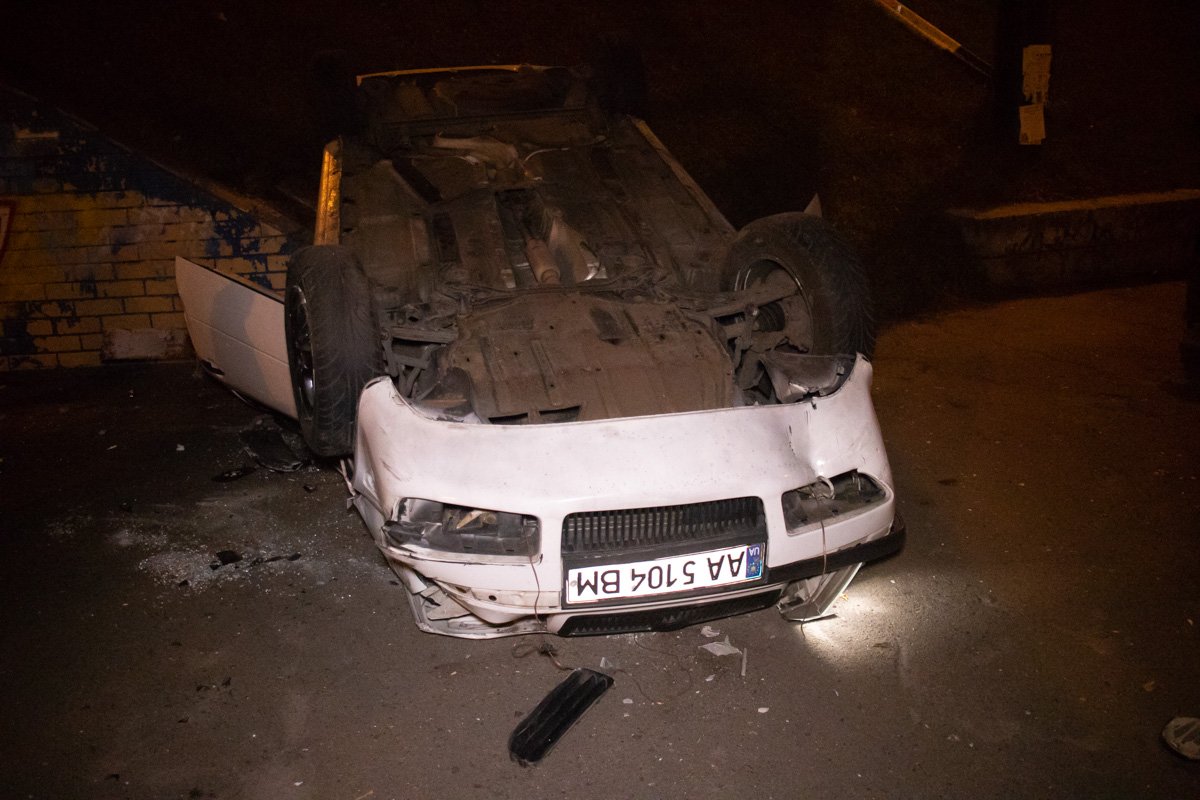 Парень заявил о том, что за рулем был его друг, который сбежал с места происшествия