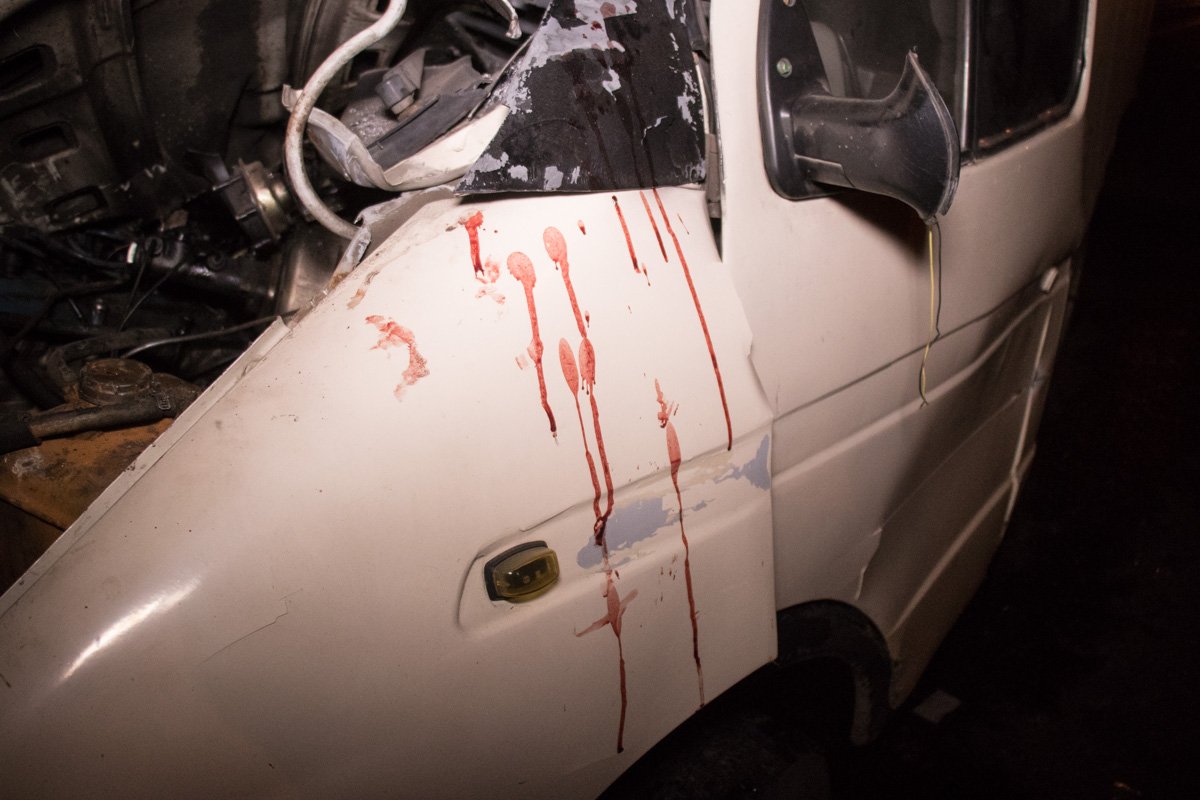 Водитель получил травмы головы Водитель получил травмы головы