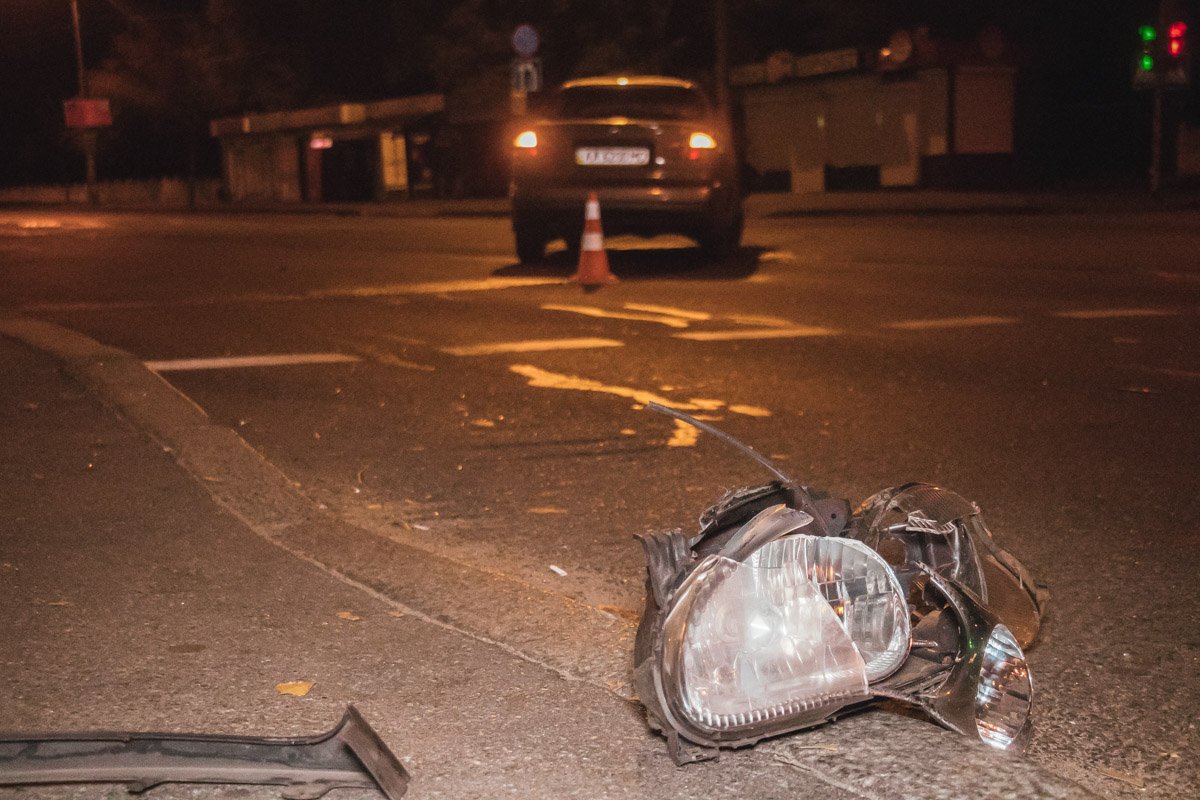 В Киеве 22 октября на бульваре Перова произошло ДТП