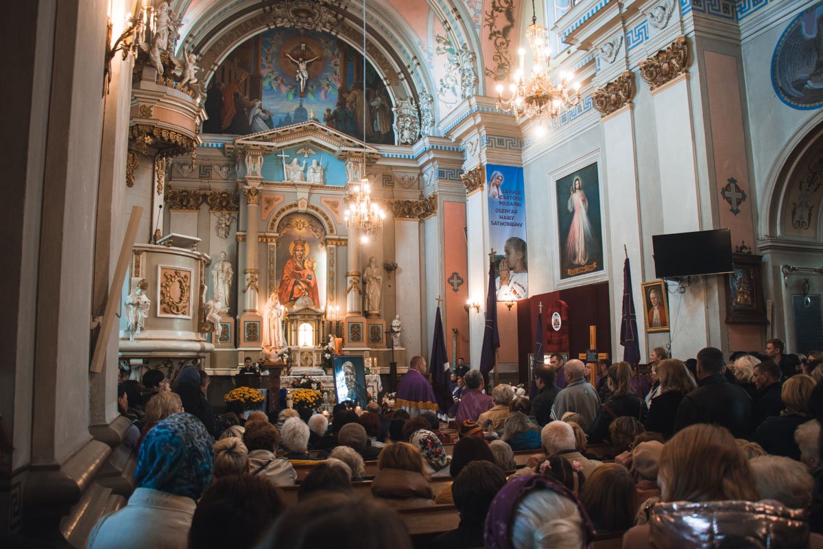 Отпевание Марины Поплавской проходило в соборе святой Софии