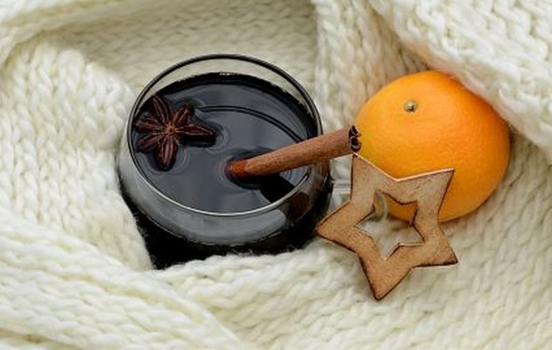 Порадуйте себя глинтвейном на террасе с красивым видом