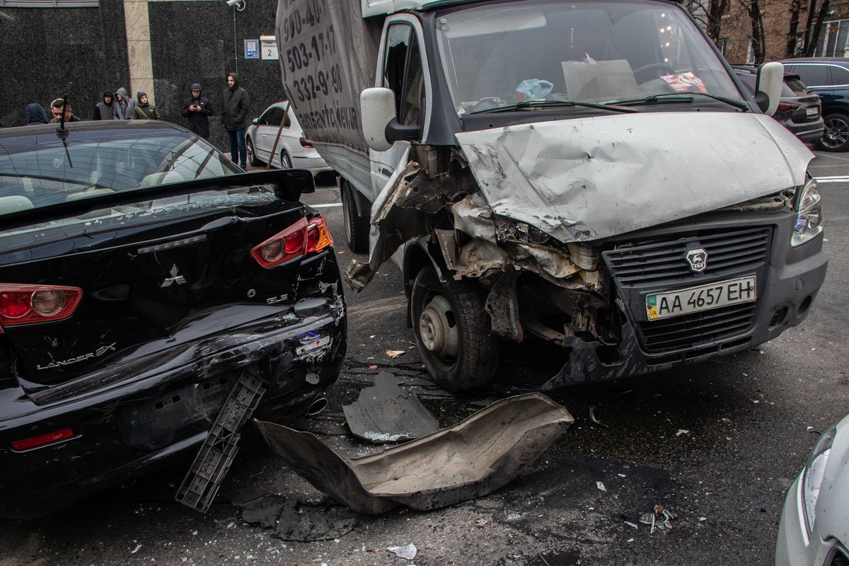 У всех пострадавших не серьезные травмы