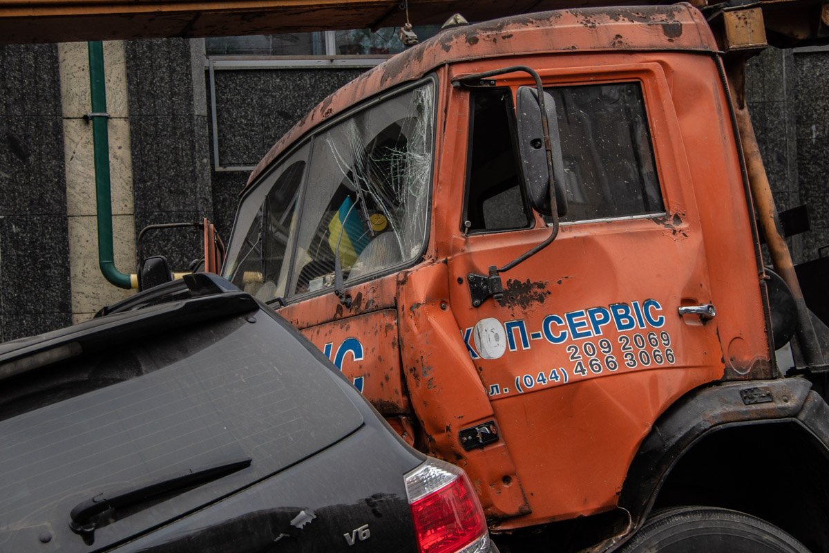 Водитель крана находился в шоковом состоянии