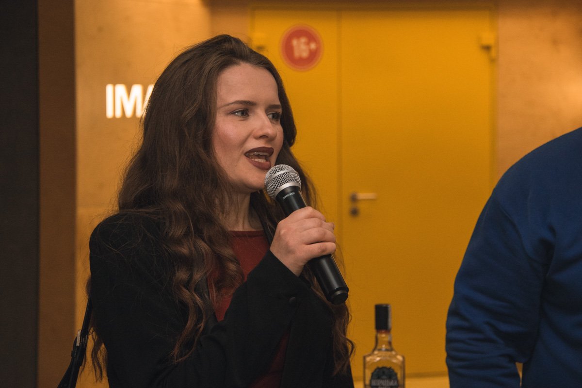 Елена Дидык, исполнительница второй главной женской роли Елена Дидык, исполнительница второй главной женской роли