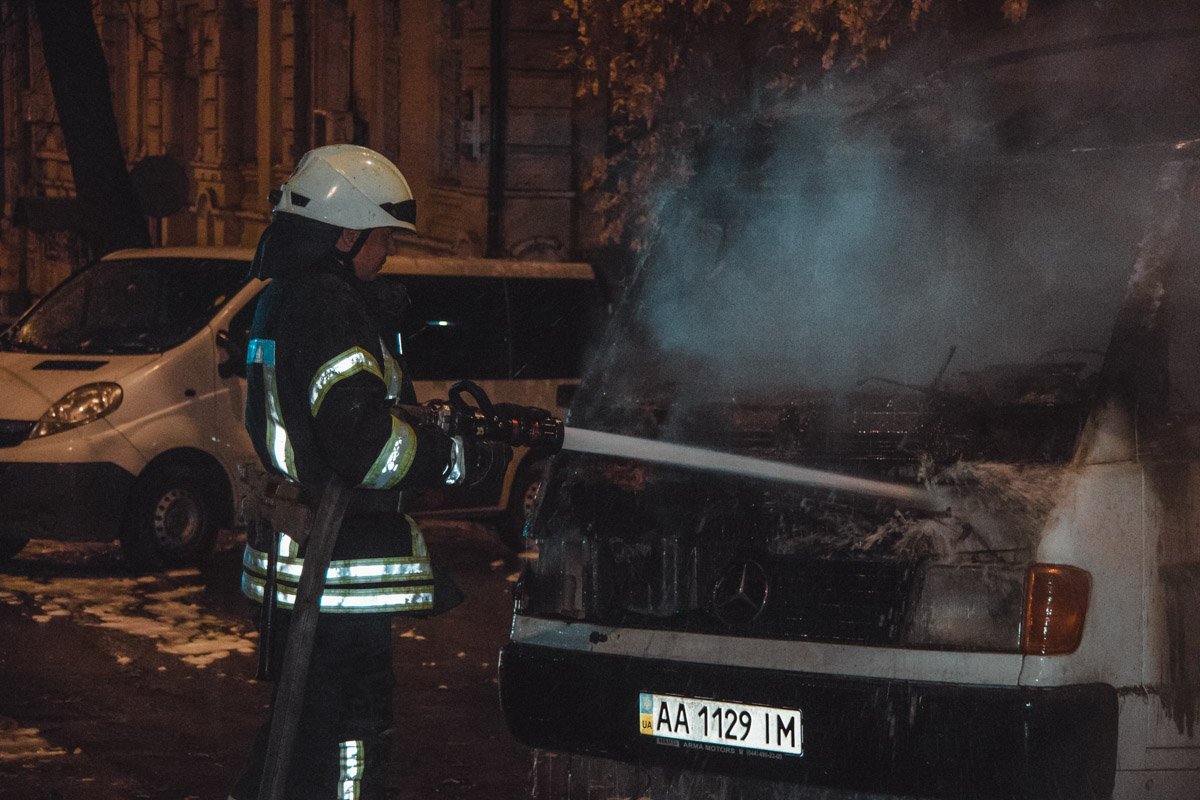 В ночь на 24 октября в Киеве по адресу улица Малая Житомирская, 17 произошел пожар В ночь на 24 октября в Киеве по адресу улица Малая Житомирская, 17 произошел пожар