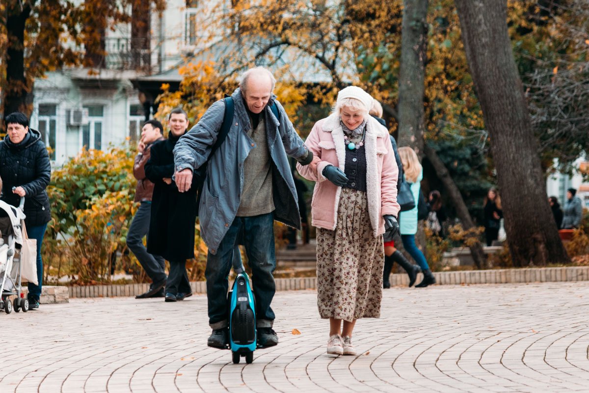 Любовь окрыляет. В любую погоду, в любом возрасте. ВСЕГДА!