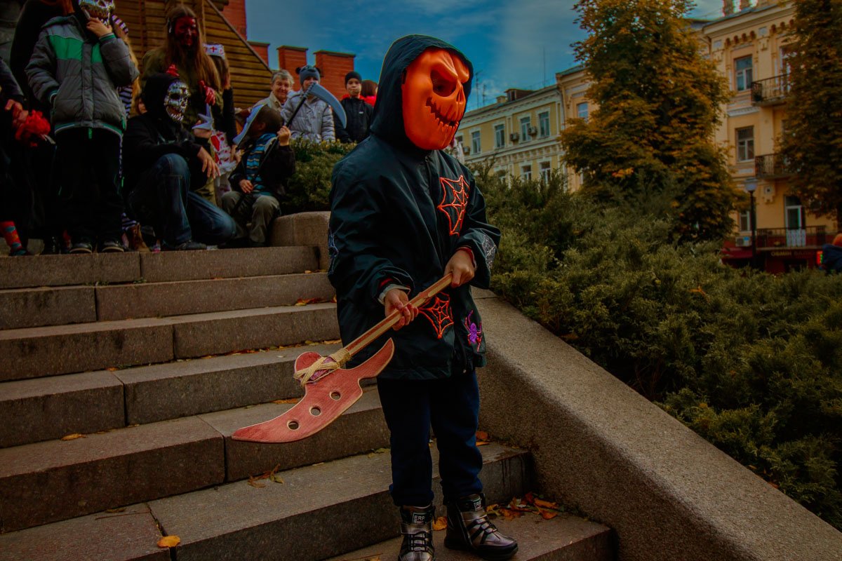 Опасный тыквенный маньяк