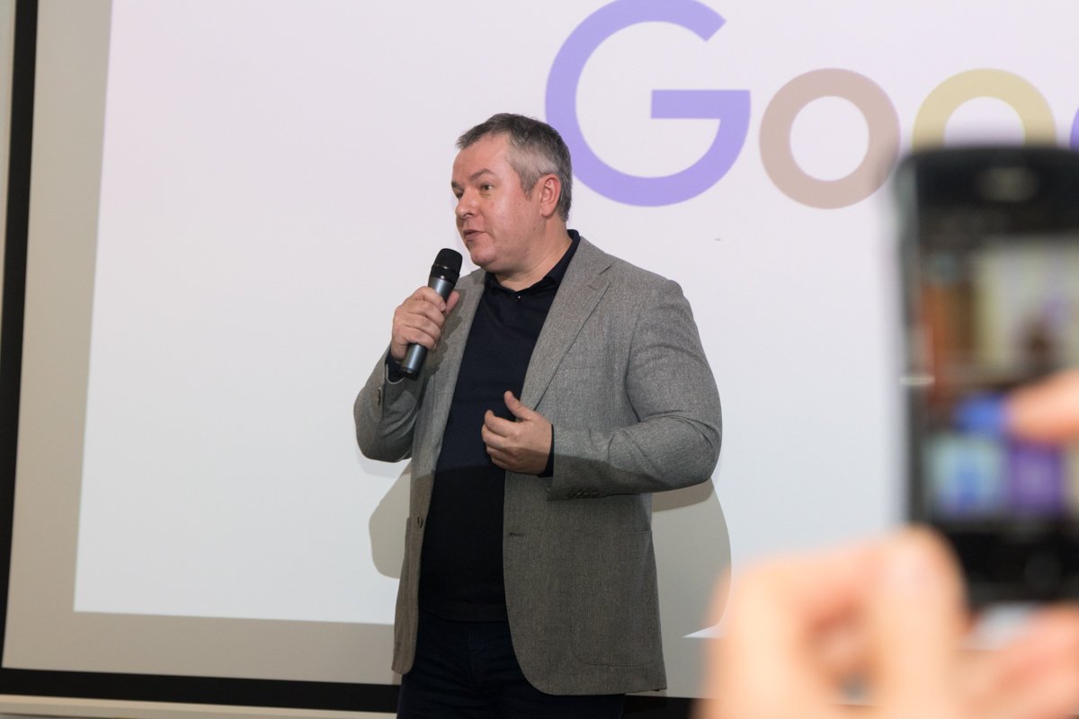 На презентации был директор по вопросам взаимодействия с органами власти Google Украина Олег Якимчук На презентации был директор по вопросам взаимодействия с органами власти Google Украина Олег Якимчук