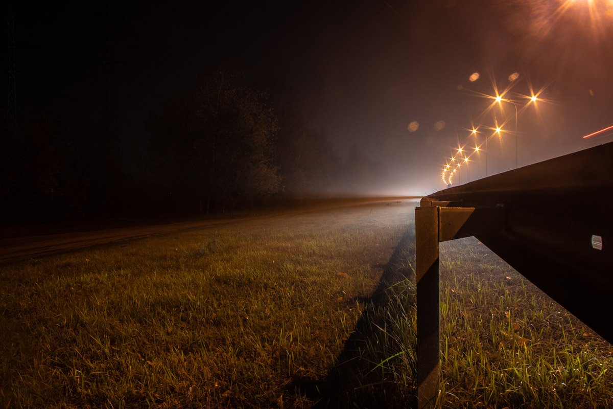 Киев накрыл сильный туман