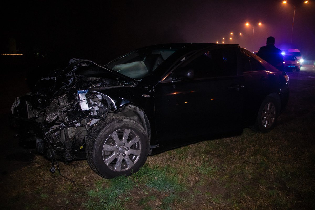 В 20:10 Toyota влетела в Lancer