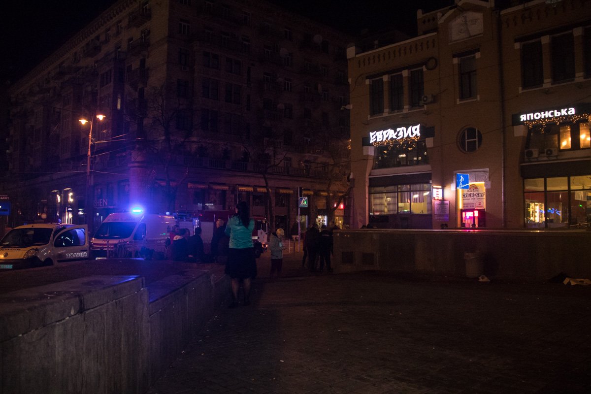 Вызов на линии экстренных служб поступил около 03:05